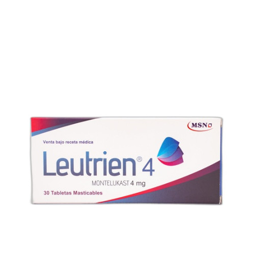 LEUTRIEN 4 MG 30 TABLETAS RECUBIERTAS