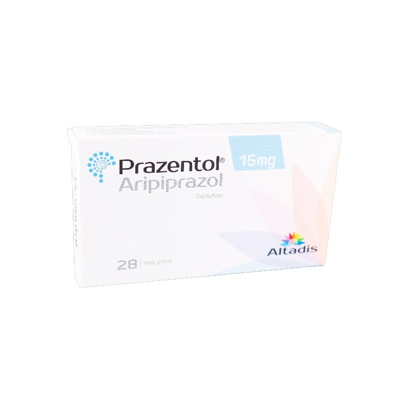 PRAZENTOL 15 MG 28 TABLETAS