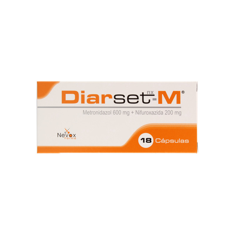 DIARSED M 18 CAPSULAS