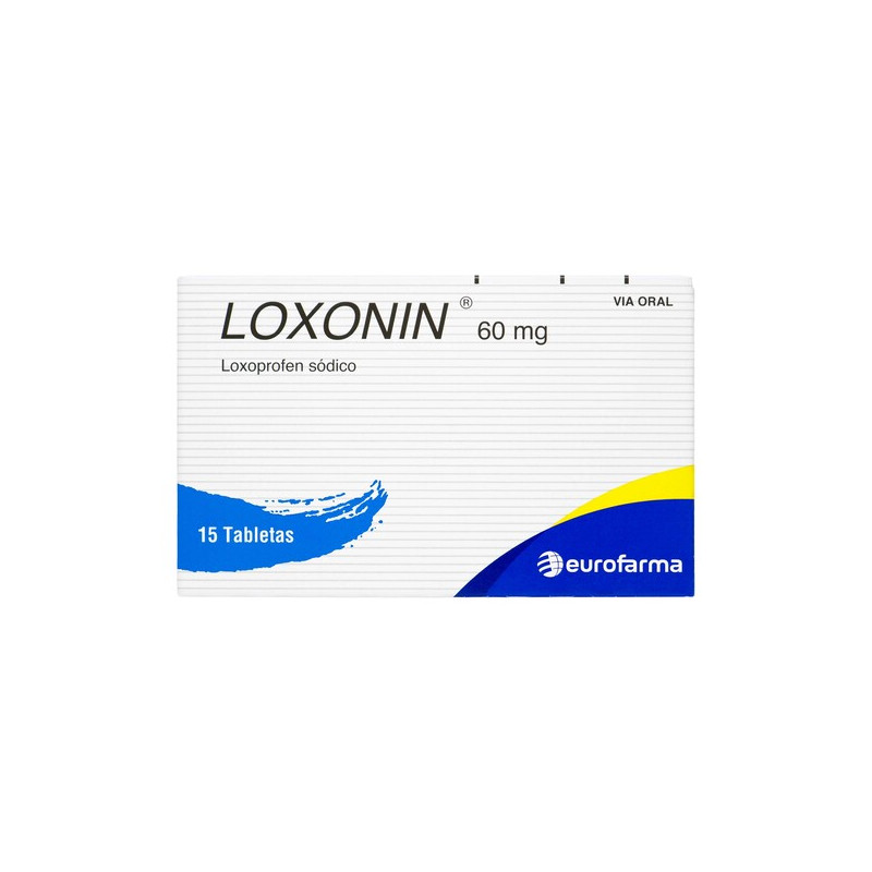 LOXONIN 60 MG 15 TABLETAS