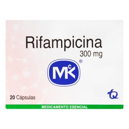 RIFAMPICINA 300 MG 20 CAPSULAS MK