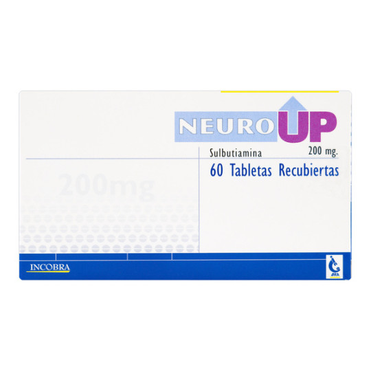 NEURO UP 200 MG 60 TABLETAS RECUBIERTAS