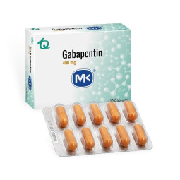 GABAPENTIN 400 MG 30 CAPSULAS MK