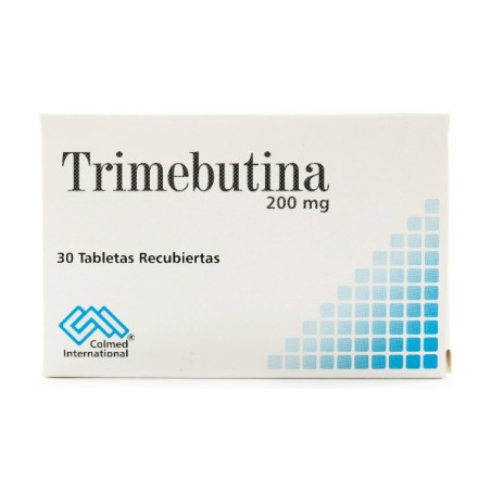 TRIMEBUTINA 200 MG 30 TABLETAS RECUBIERTAS COLMED
