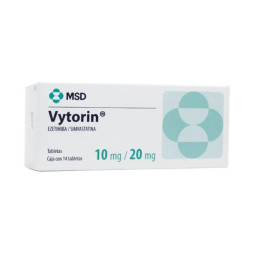 VYTORIN 10/20MG 14 COMPRIMIDOS