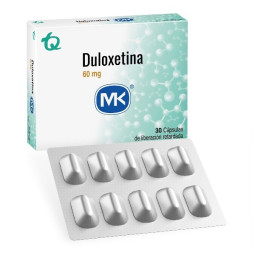 DULOXETINA 60 MG 30 CAPSULAS DE LIBERACION RETARDADA MK