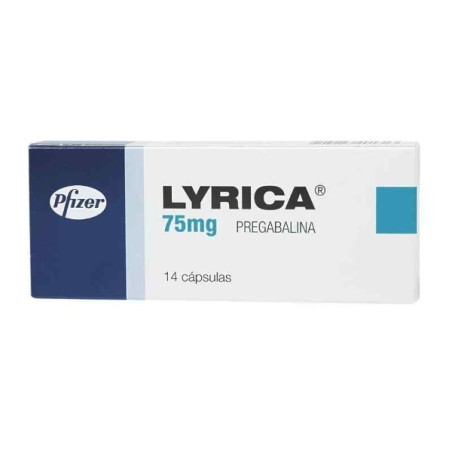 LYRICA 75 MG 14 CAPSULAS