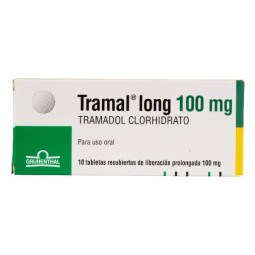 TRAMAL LONG RET 100 MG 10 TABLETAS DE LIBERACION PROLONGADA