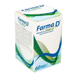 FARMA D 2000UI 60 CAPSULAS BLANDAS