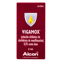 VIGAMOX COLIRIO 5 ML