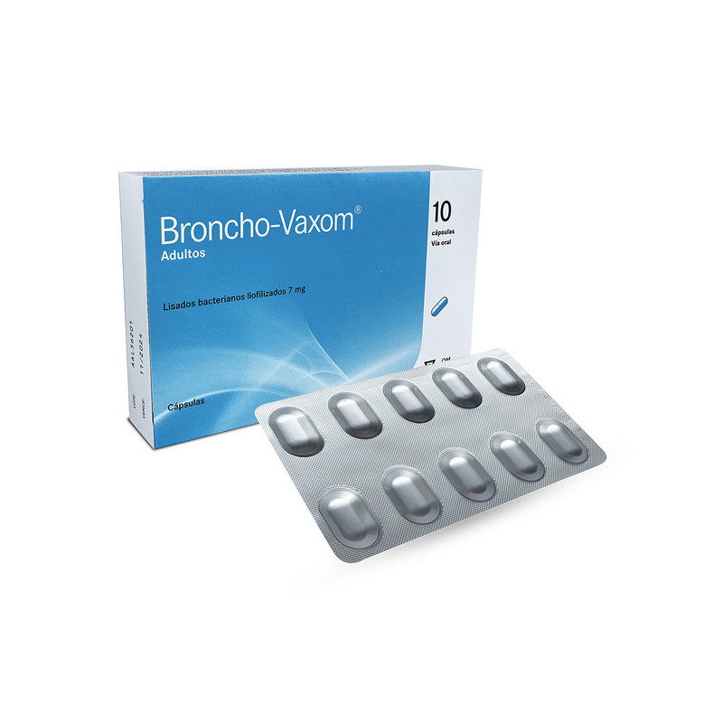 BRONCHO VAXOM ADULTO 10 CAPSULAS