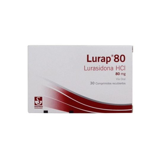 LURAP 80 MG 30 COMPRIMIDOS RECUBIERTOS