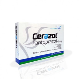CERAZOL PANTOPRAZOL 40 MG 14 TABLETAS