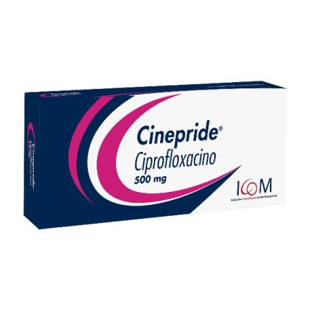 CINEPRIDE 500 MG 10 TABLETAS