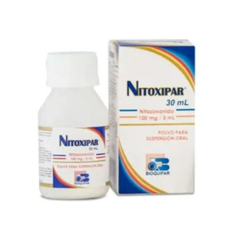 NITOXIPAR SUSPENSION 100MG/5ML 30 ML