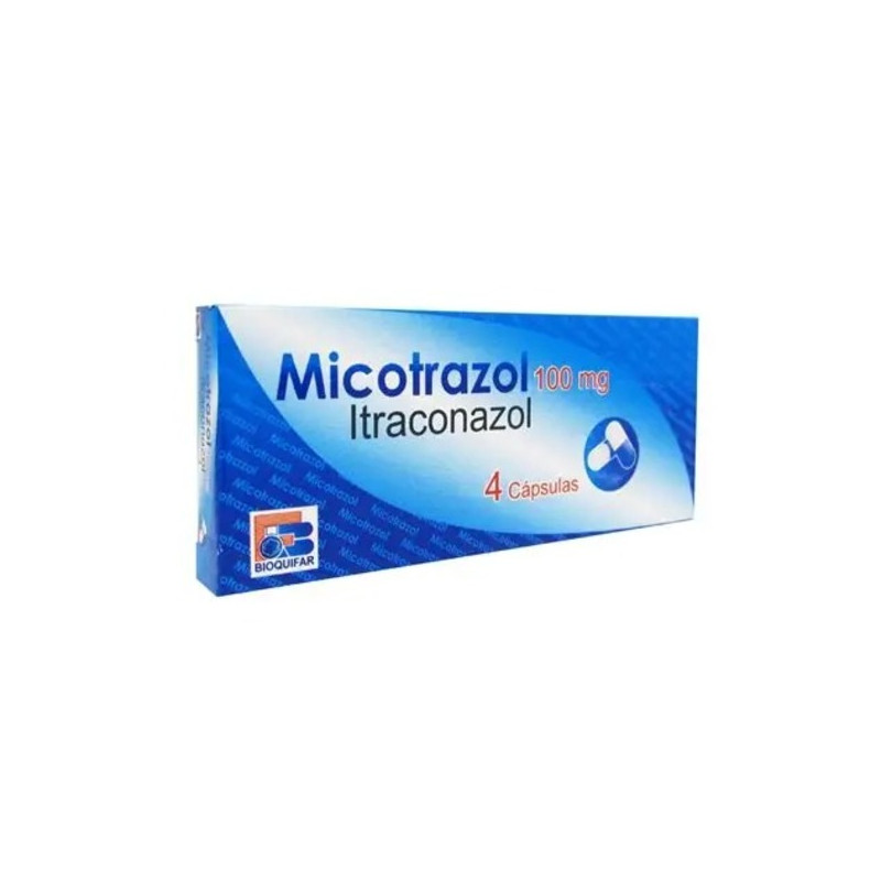 MICOTRAZOL 100 MG 4 CAPSULAS