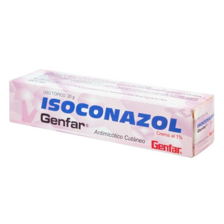 ISOCONAZOL CREMA TOPICA 1% 20 G GENFAR