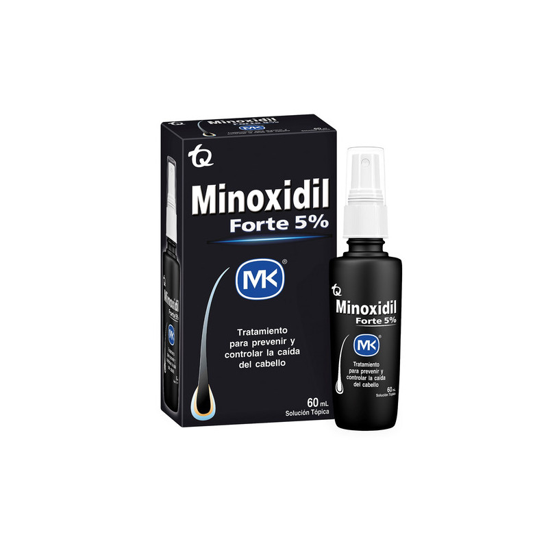 MINOXIDIL FORTE LOCION CAPILAR 5% 60 ML MK