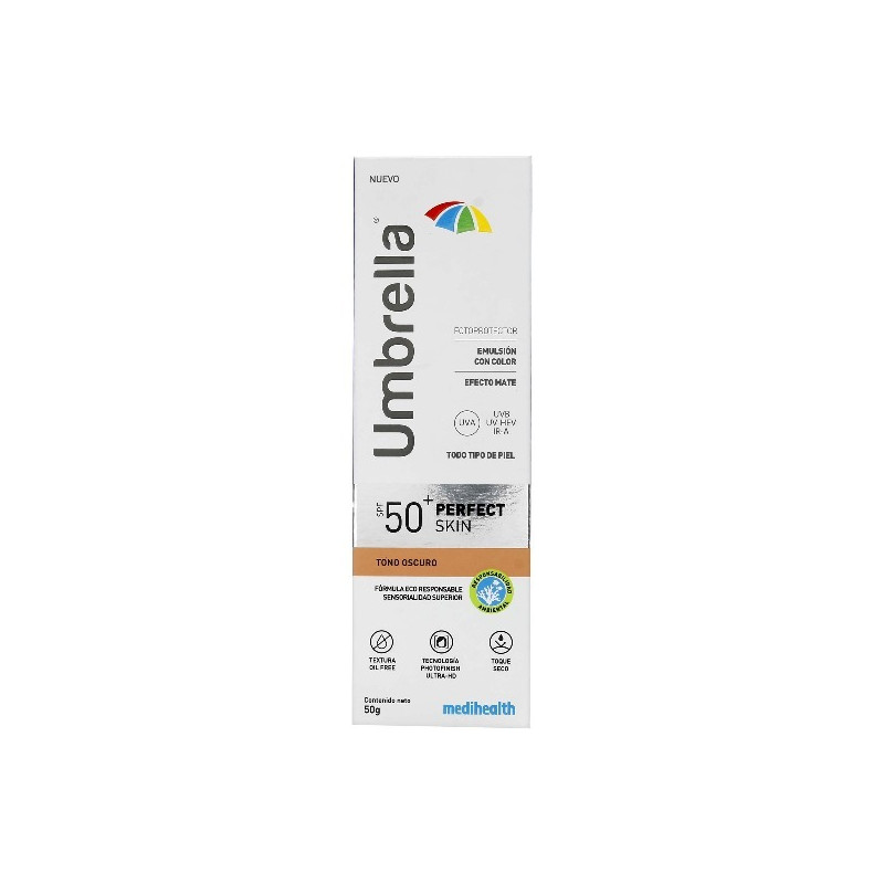 UMBRELLA EMULSION PERFECT SKIN OSCURO SPF50 50 G