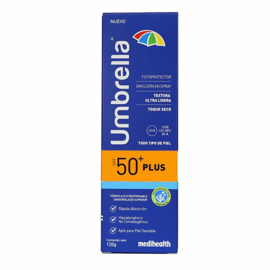 UMBRELLA PLUS SPF50 EMULSION SPRAY 120 G