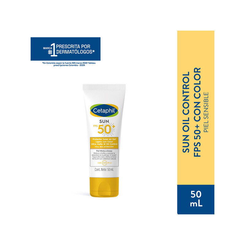 CETAPHIL SUN COLOR FPS50 50 ML