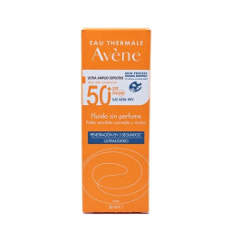 AVENE FLUIDO TOQUE SECO SPF50 50 ML