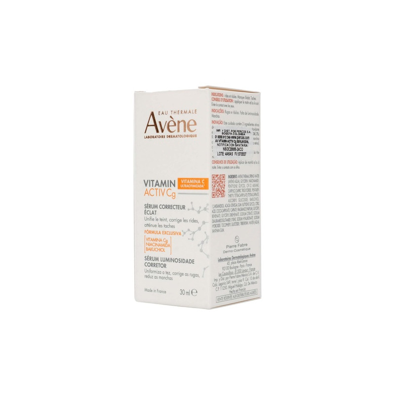 AVENE VITAMIN ACTIV CG VITAMINA C SERUM FACIAL 30 ML