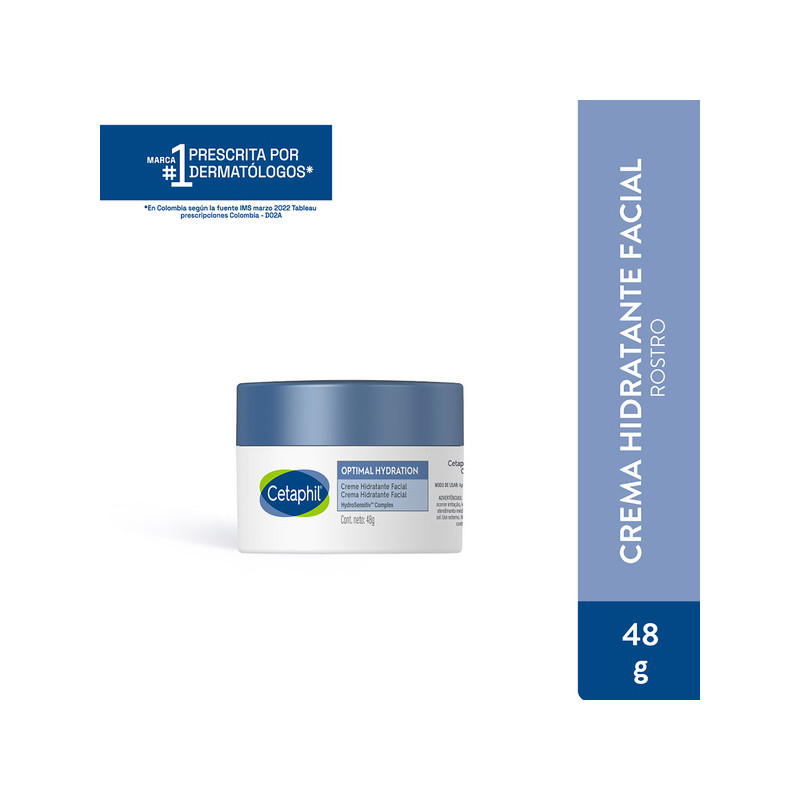 CETAPHIL CREMA OPTIMAL HYDRATION 48 GRAMOS