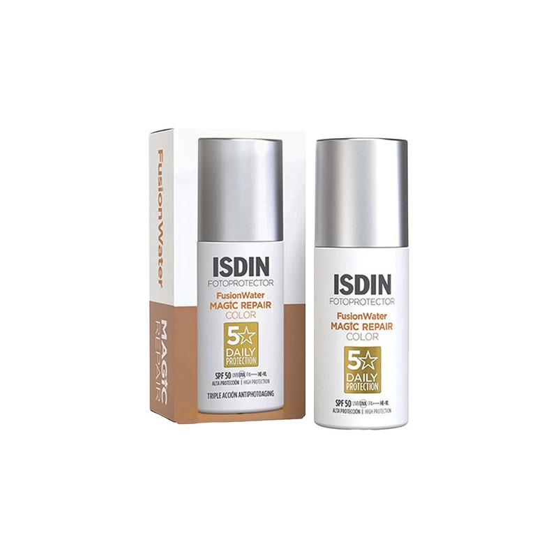 ISDIN FOTOPROTECTOR FUSION WATER MAGIC REPAIR SPF50 COLOR 50 ML