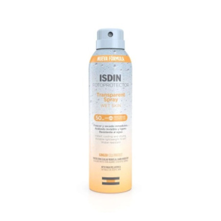 ISDIN FOTOPROTECTOR TRANSPARENT SPRAY WET SKIN SFP 50 250 ML