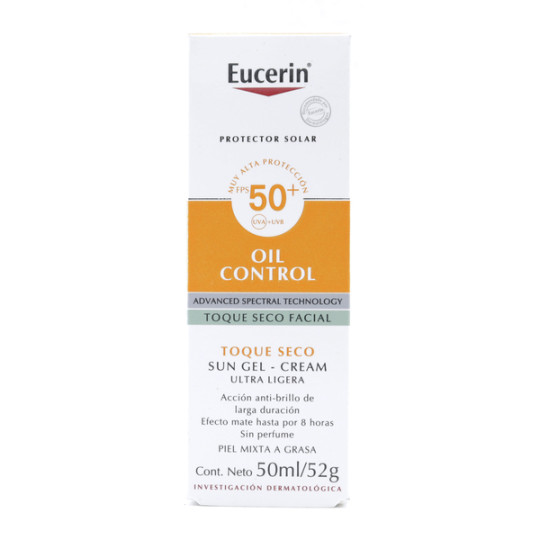 EUCERIN SUN FACIAL OIL CONTROL FPS50 50 ML