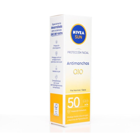 NIVEA SUN ANTI EDAD Q10 FPS50 50 ML