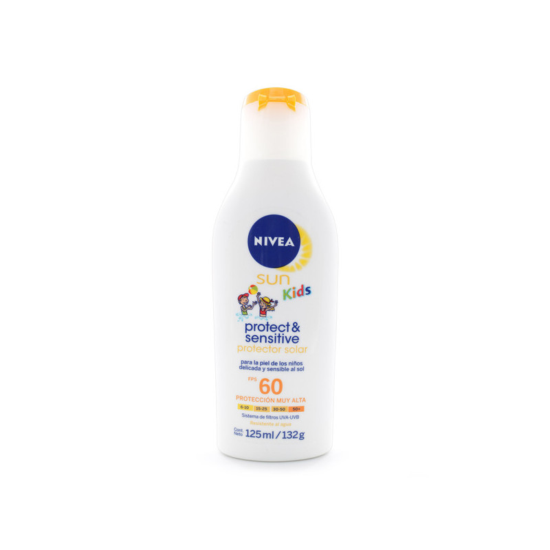 NIVEA SUN FPS60 KIDS SENSITIVE 125 ML