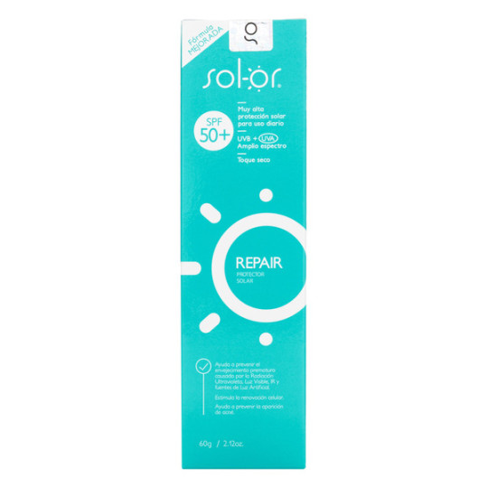 SOL OR REPAIR TOQUE SECO SPF50 60 G