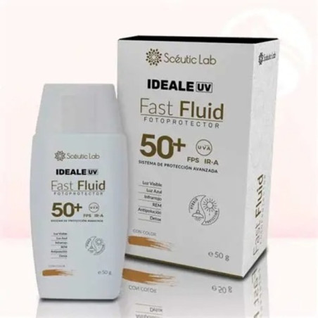 IDEALE FAST FLUID UV CON COLOR FPS50 50 G