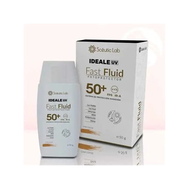 IDEALE FAST FLUID UV CON COLOR FPS50 50 G