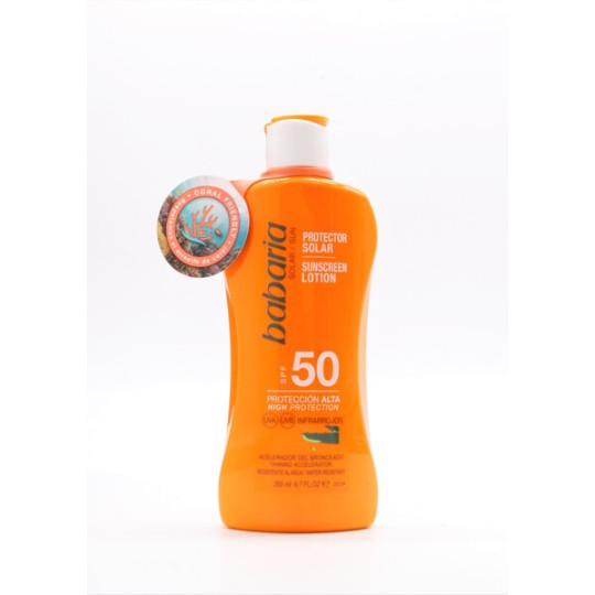 BABARIA PROTECTOR SOLAR SPF50 200 ML
