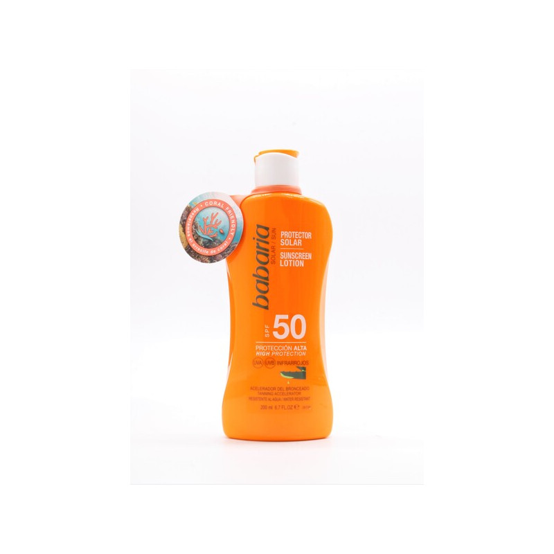 BABARIA PROTECTOR SOLAR SPF50 200 ML