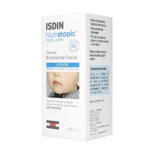 ISDIN NUTRATOPIC PRO-AMP CREMA EMOLIENTE FACIAL 50 ML