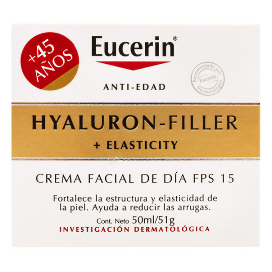 EUCERIN HYALURON+ELASTICITY (45+) DIA 50 G