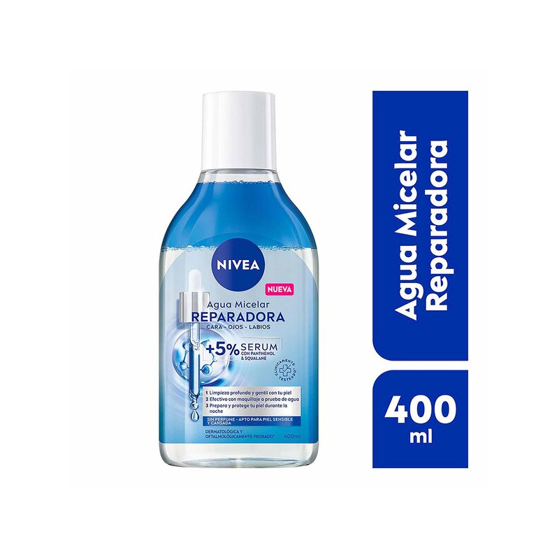 NIVEA AGUA MICELAR REPARADORA 400 ML