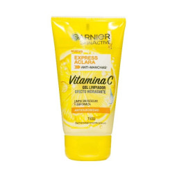 GARNIER SKINACTIVE EXPRESS VITAMINA C GEL LIMPIADOR 150 G