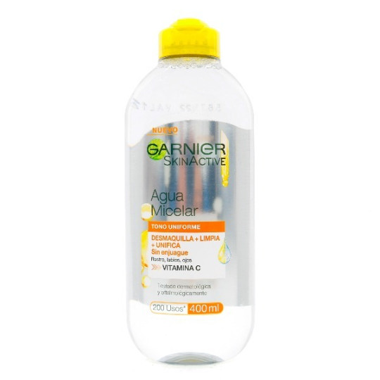 AGUA MICELAR GARNIER SKINACTIVE VITAMINA C 400 ML