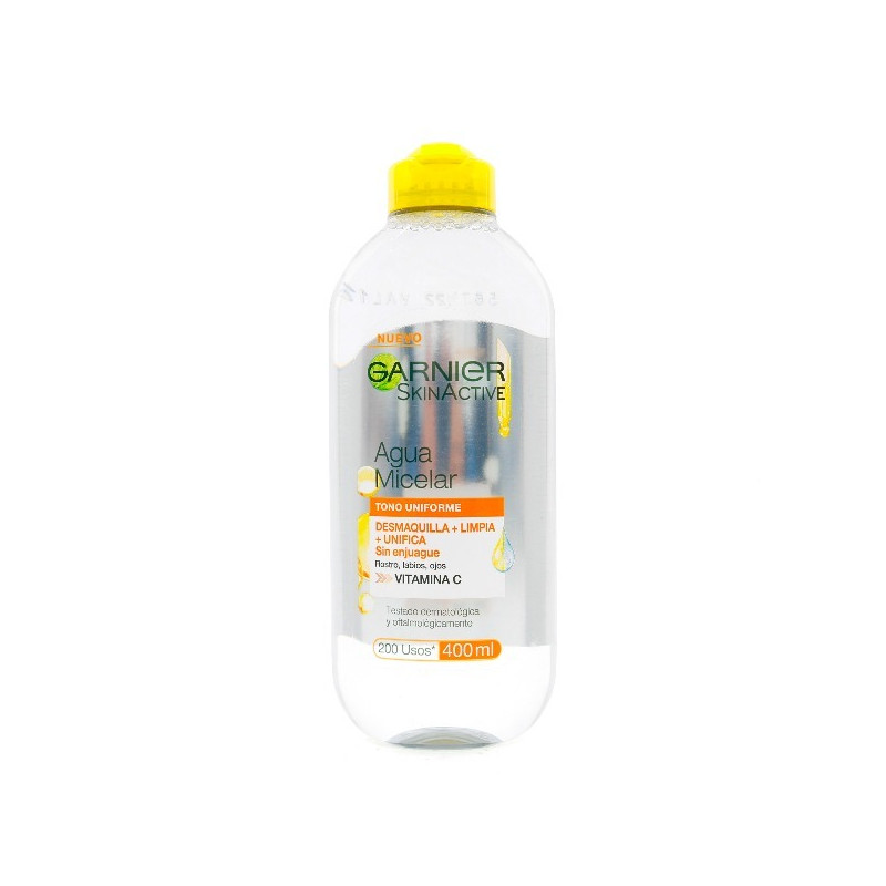 AGUA MICELAR GARNIER SKINACTIVE VITAMINA C 400 ML