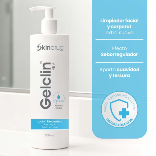 GELCLIN PLUS LOCION LIMPIADORA 300 ML