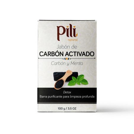 PILI JABON CARBON ACTIVADO 100 G