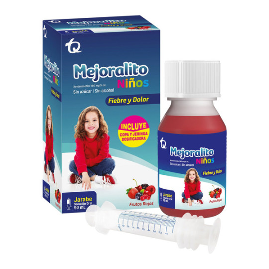 MEJORALITO JARABE NIÑOS 90 ML
