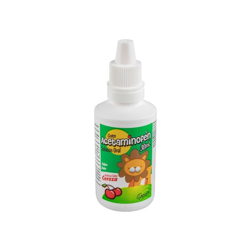 ACETAMINOFEN 100 MG 30 ML CEREZA LAPROFF
