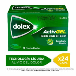 DOLEX ACTIVGEL 24 CAPSULAS BLANDAS