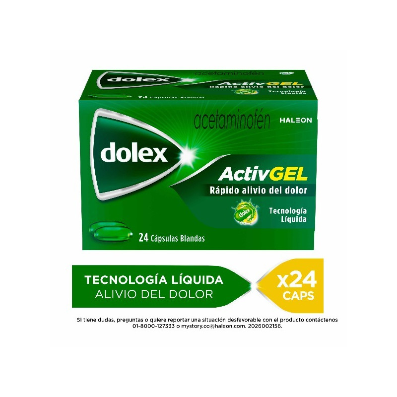 DOLEX ACTIVGEL 24 CAPSULAS BLANDAS